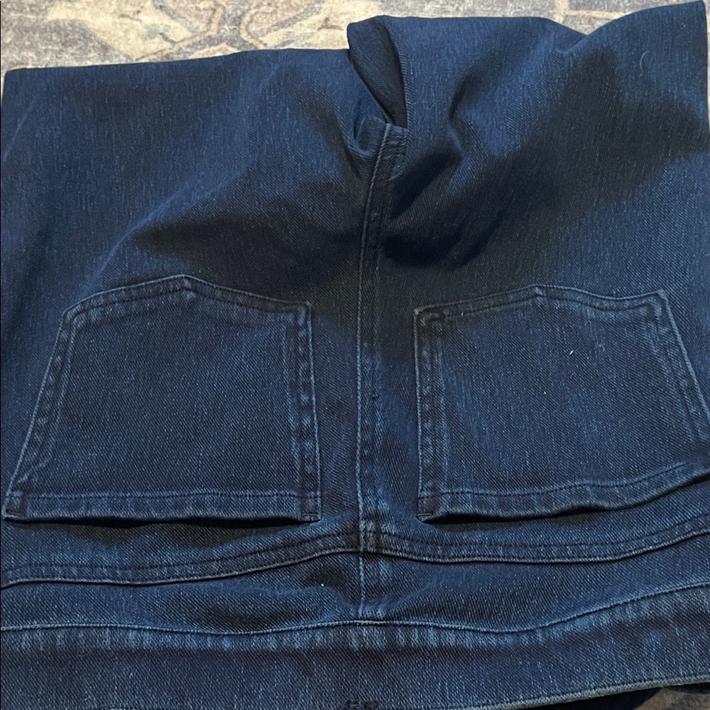 SPANX Dark Blue Ankle & Cropped Jeans - Picture 3 of 7